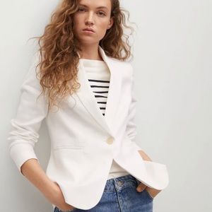 White blazer